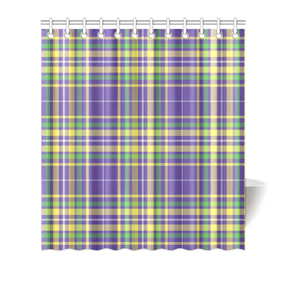 Mardi Gras Pattern Print Design 010 Shower Curtain