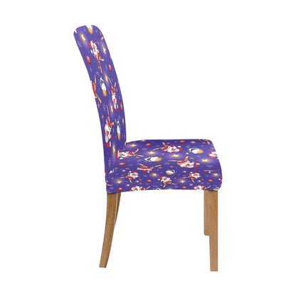 Ski Print Design LKS308 Dining Chair Slipcover