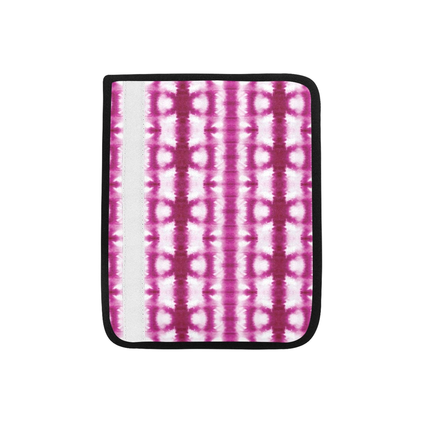 Tie Dye Dark Pink Print Design LKS303 Car Seat Belt Cover