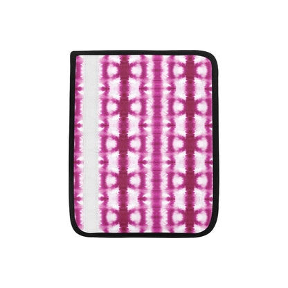 Tie Dye Dark Pink Print Design LKS303 Car Seat Belt Cover