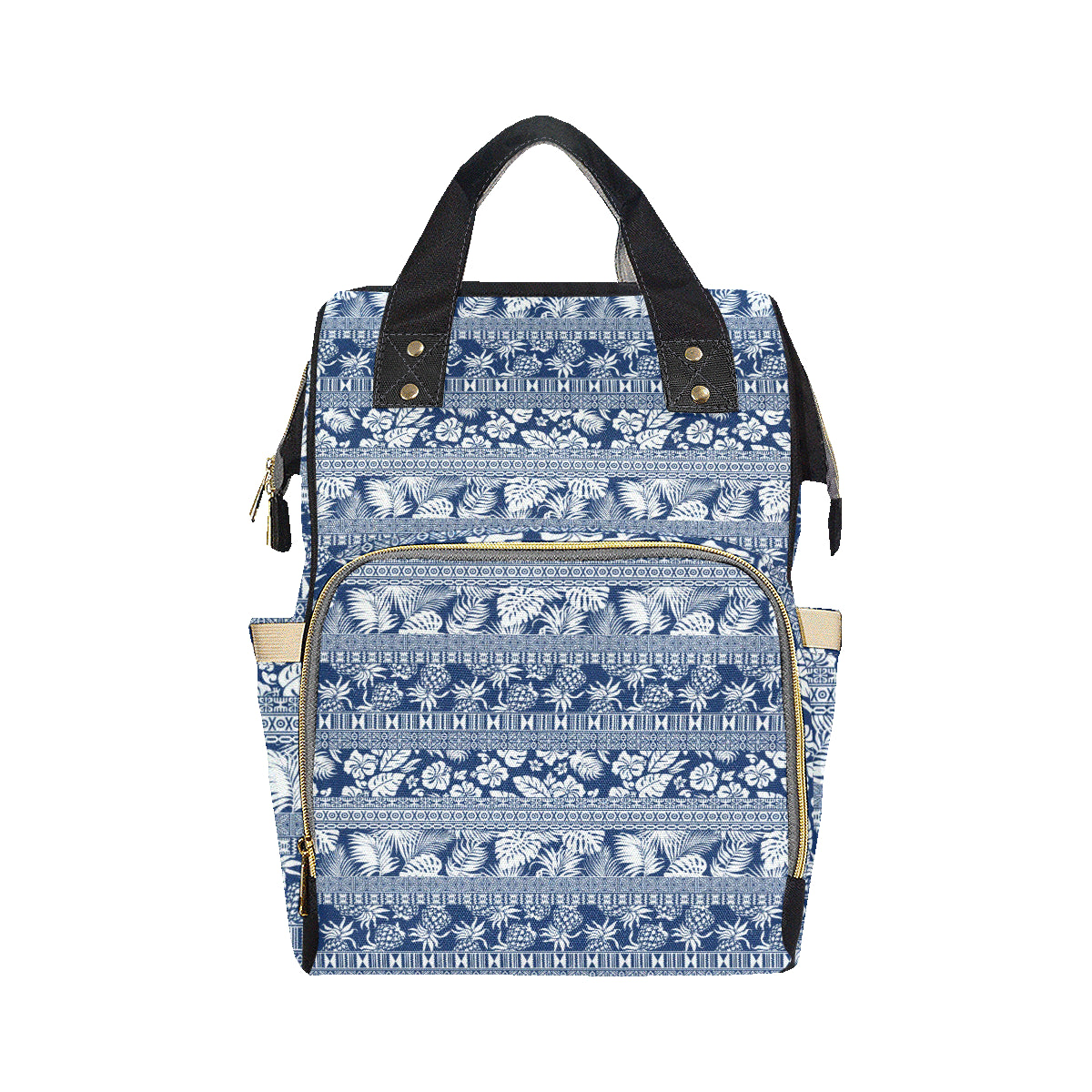 Hawaiian Themed Pattern Print Design H020 Diaper Bag Backpack