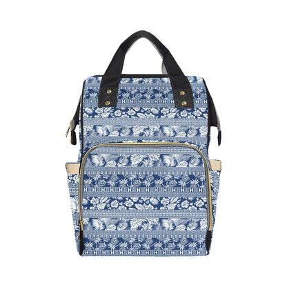 Hawaiian Themed Pattern Print Design H020 Diaper Bag Backpack