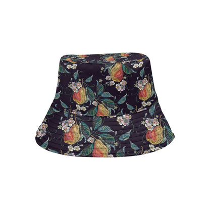 Pear Pattern Print Design PE02 Unisex Bucket Hat