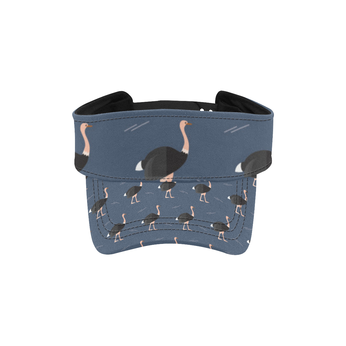 Ostrich Pattern Print Design 04 Unisex Sun Visor