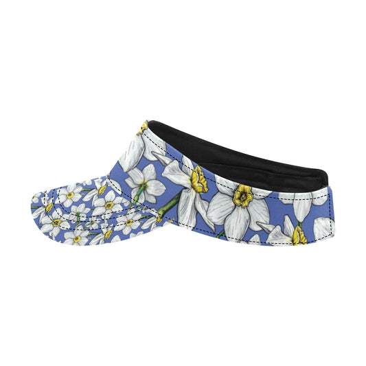 Daffodils Pattern Print Design DF08 Unisex Sun Visor
