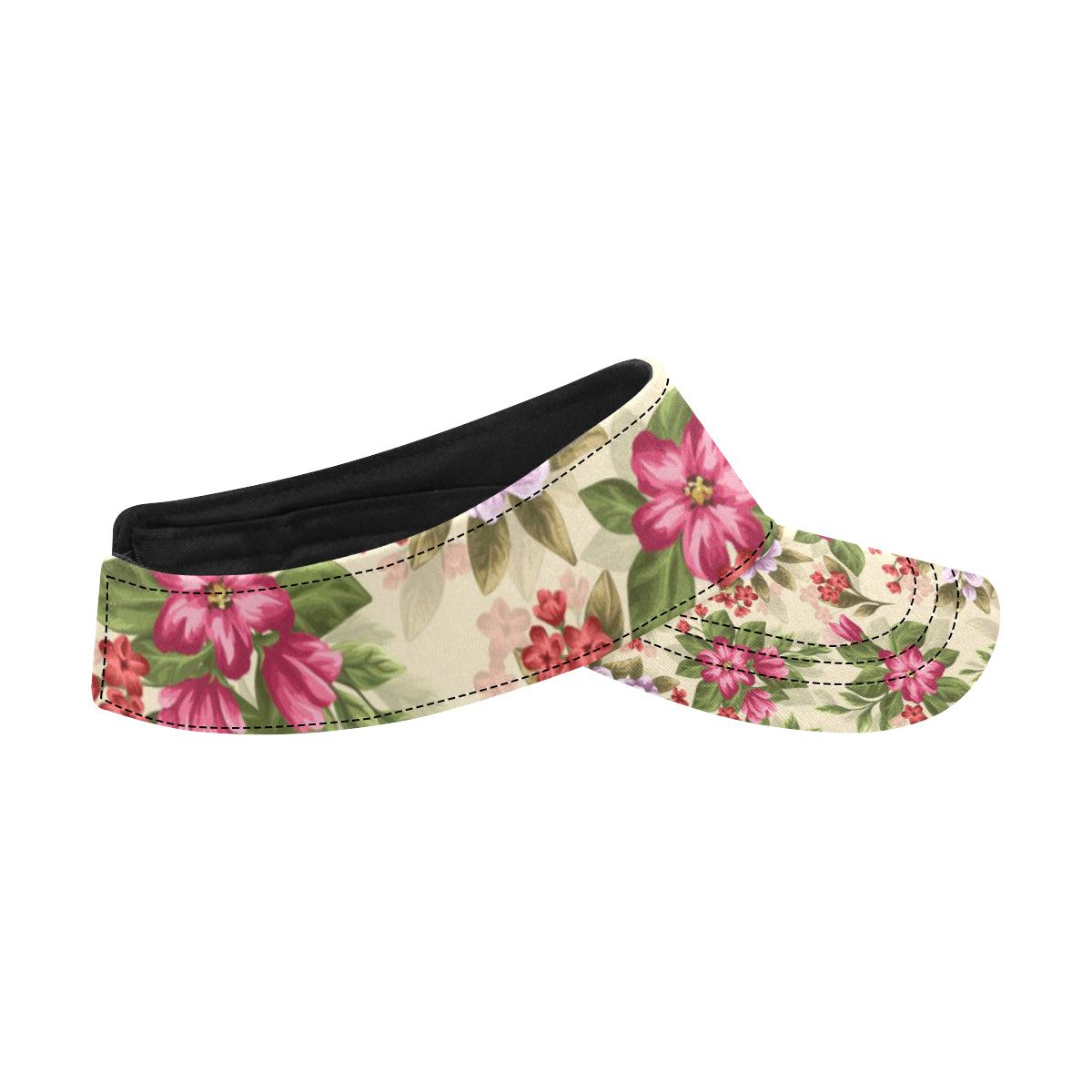 Summer Floral Pattern Print Design SF08 Unisex Sun Visor