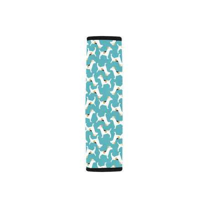 Russell Terriers Print Design LKS301 Car Seat Belt Cover