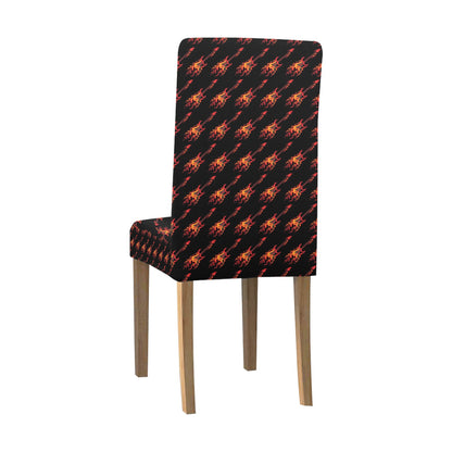 Electric Guitar Print Design LKS406 Dining Chair Slipcover