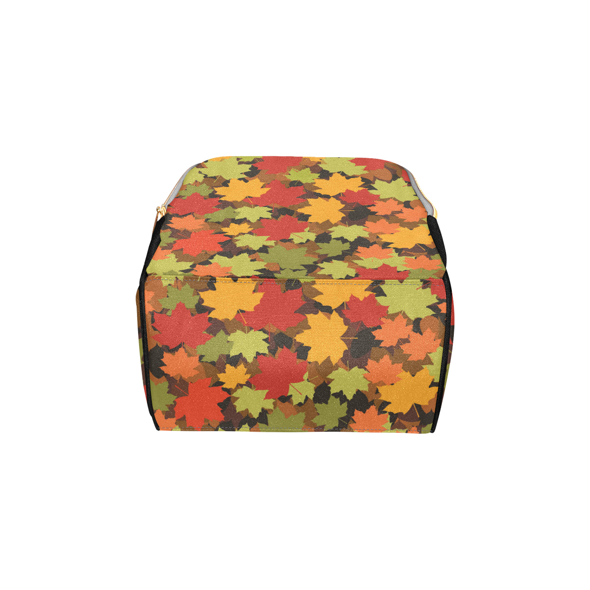 Maple Leaf Pattern Print Design 05 Diaper Bag Backpack