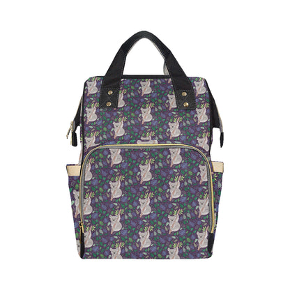 Koala Pattern Print Design 06 Diaper Bag Backpack