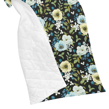 Anemone Pattern Print Design AM03 Premium Quilt