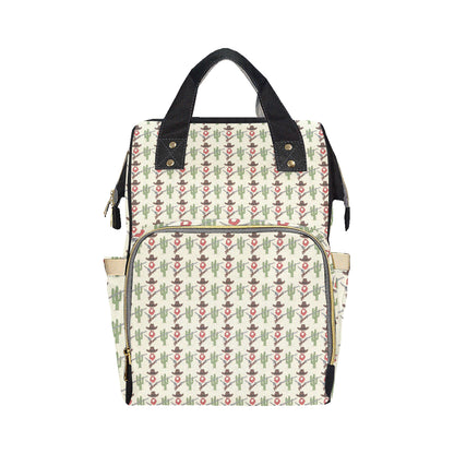 Western Cowboy Print Diaper Bag Backpack