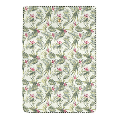 Bird Of Paradise Pattern Print Design 04 Women's Trifold Wallet