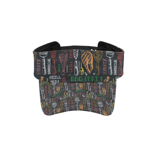 Barbecue Pattern Print Design 03 Unisex Sun Visor