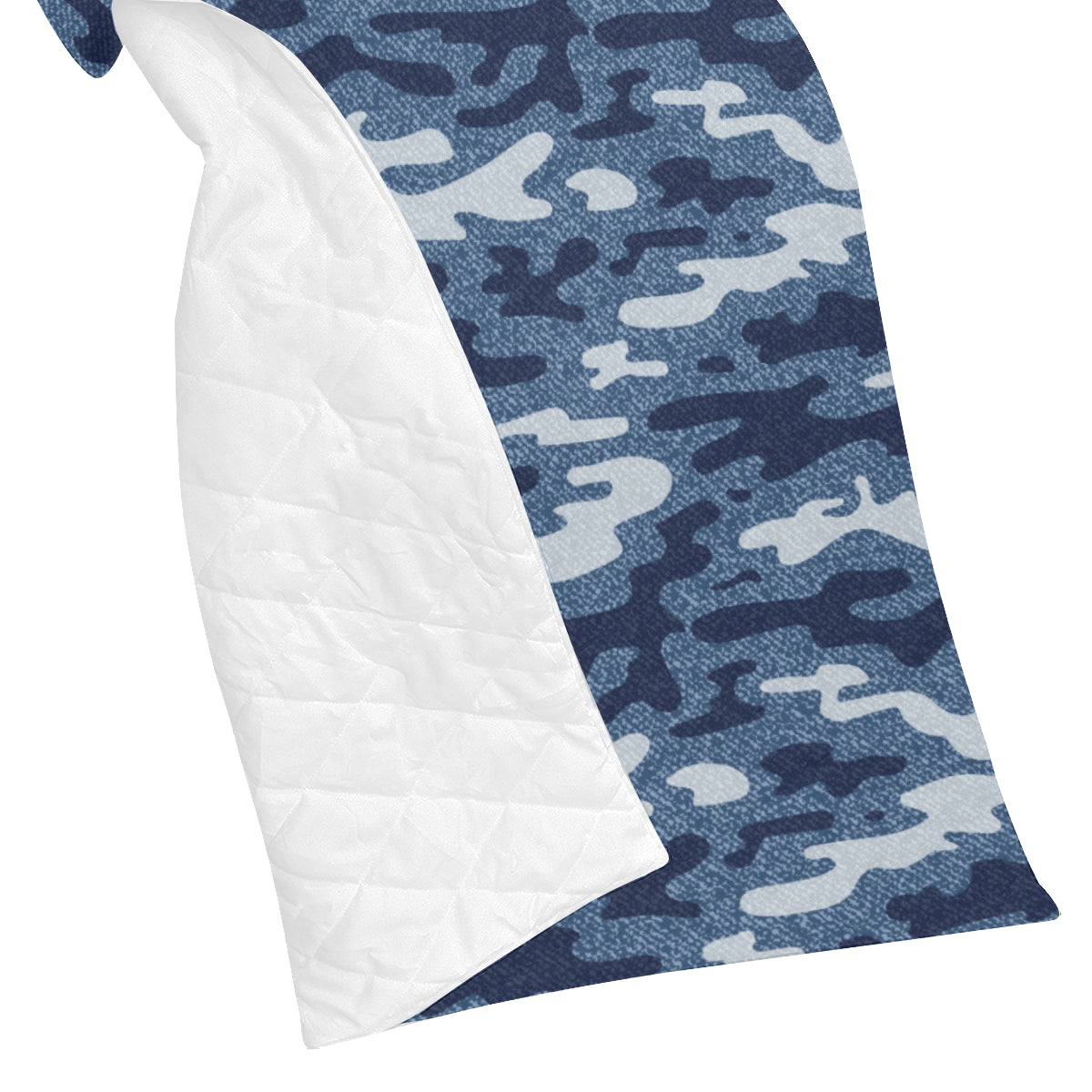 Jean Camouflage Pattern Print Design 05 Premium Quilt