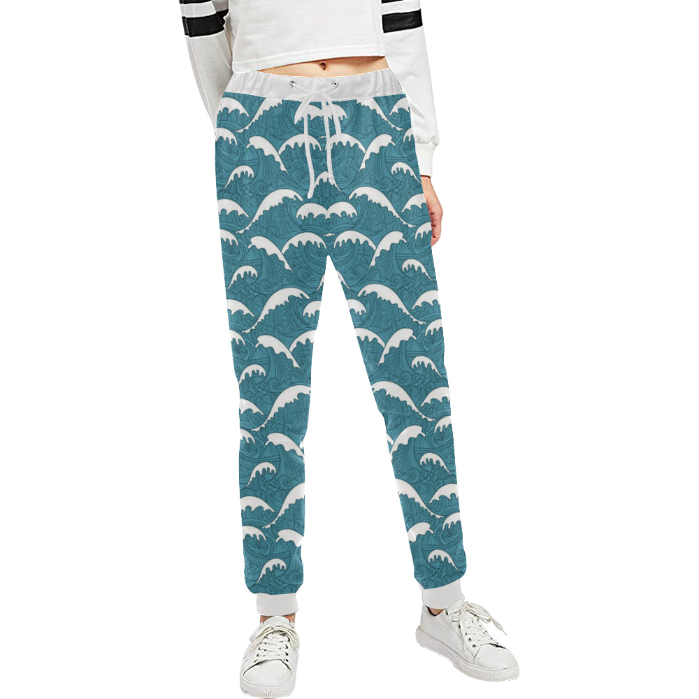 Surf Wave Tribal Design Unisex Sweatpants