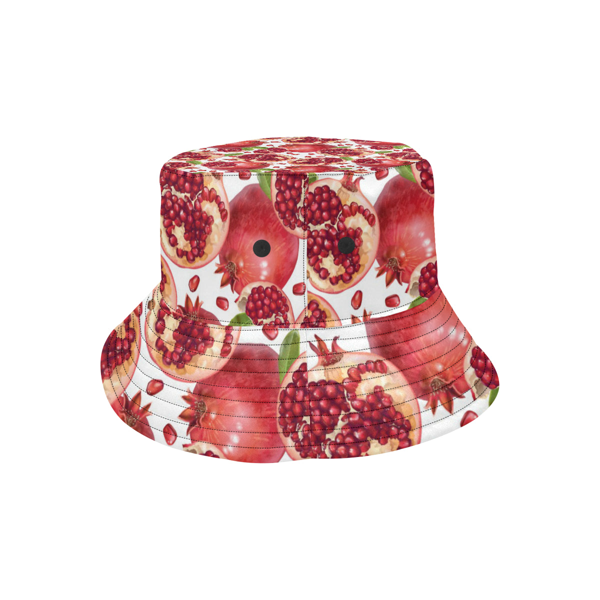 Pomegranate Pattern Print Design PG03 Unisex Bucket Hat
