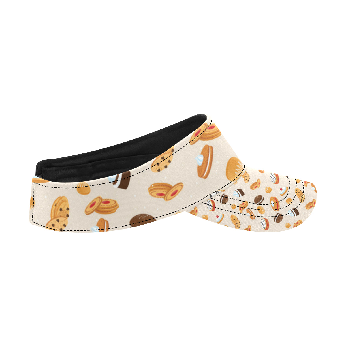 Biscuit Pattern Print Design 01 Unisex Sun Visor
