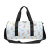 Rabbit Easter Eggs Pattern Print Design 03 Duffel Bag