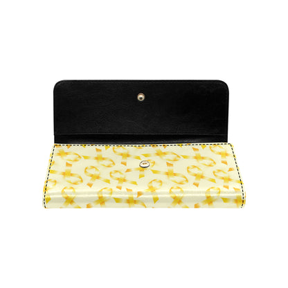 Bone cancer Pattern Print Design 01 Women's Trifold Wallet