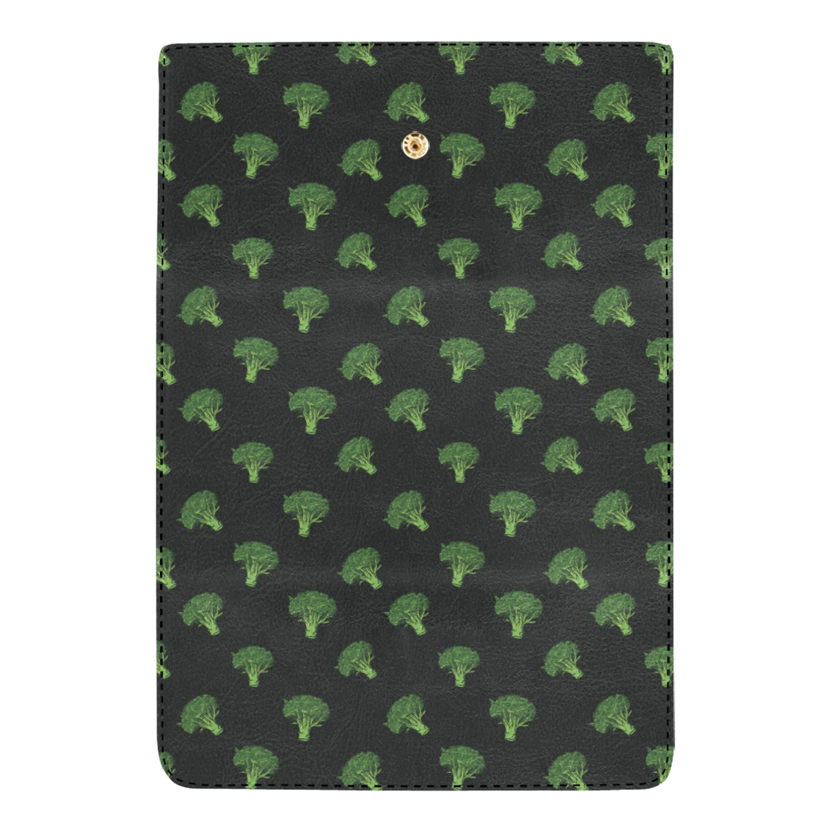 Broccoli Pattern Print Design 04 Women's Trifold Wallet