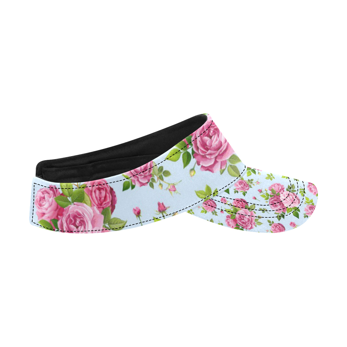 Rose Pink Pattern Print Design RO08 Unisex Sun Visor