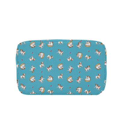 Russell Terriers Playing Print Design LKS305 Insulated Lunch Bag