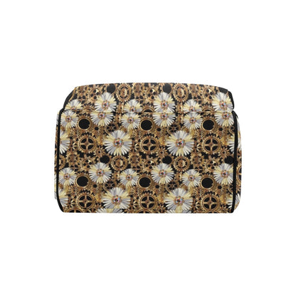 Steampunk Print Design LKS305 Diaper Bag Backpack