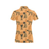 Hyena Pattern Print Design 01 Women's Polo Shirt