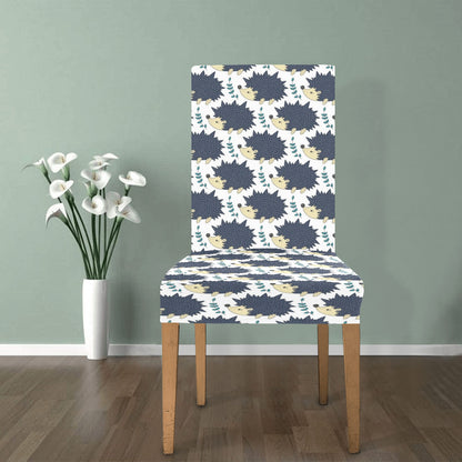 Hedgehog Print Design LKS401 Dining Chair Slipcover