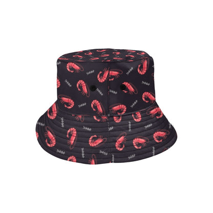 Shrimp Print Design LKS302 Unisex Bucket Hat