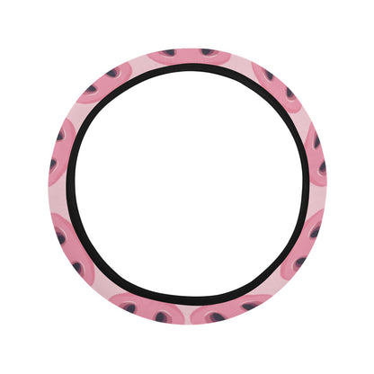 Pig Print Design LKS401 Steering Wheel Cover with Elastic Edge