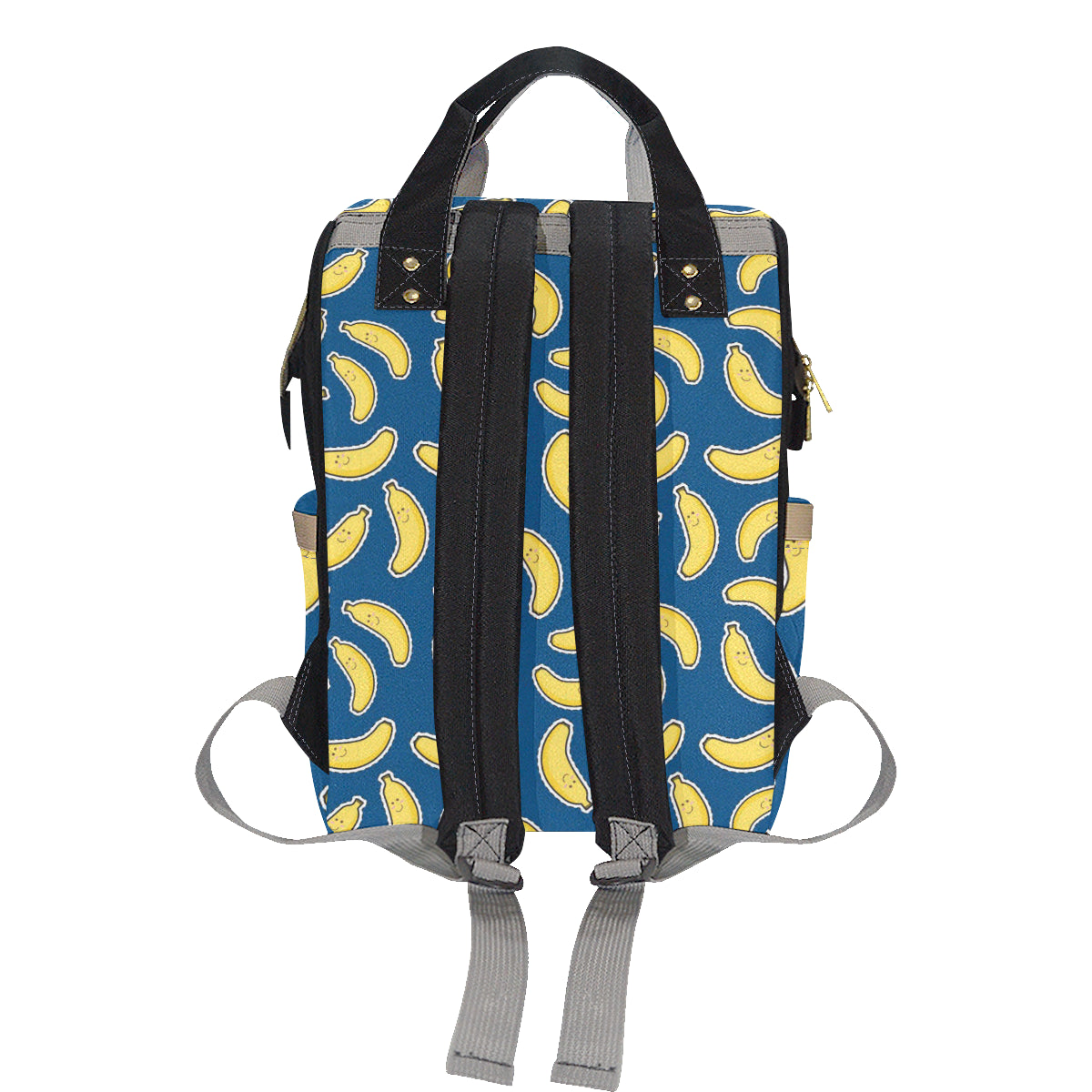 Banana Pattern Print Design BA03 Diaper Bag Backpack