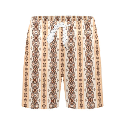 Native Classic Pattern Print Men's Swim Trunks Beach Shorts