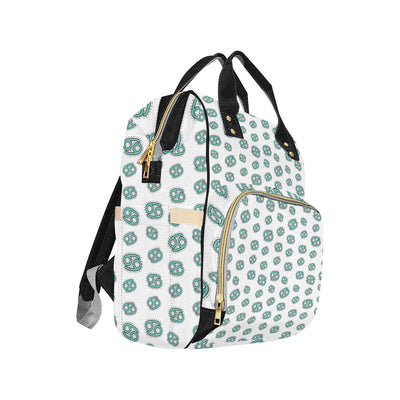 Cancer Zodiac Pattern Print Design 04 Diaper Bag Backpack