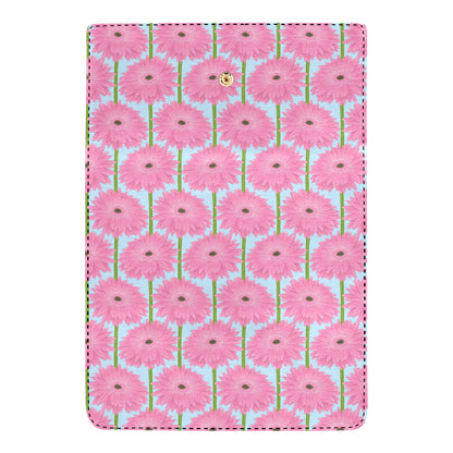 Gerberas Pattern Print Design GB01 Women's Trifold Wallet