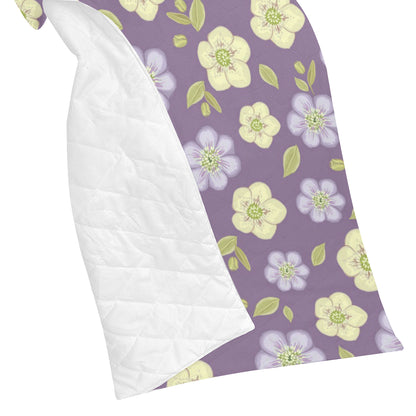 Anemone Pattern Print Design AM013 Premium Quilt