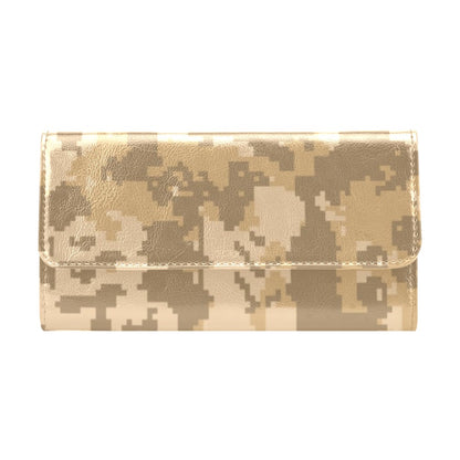 ACU Digital Desert Camouflage Women's Trifold Wallet