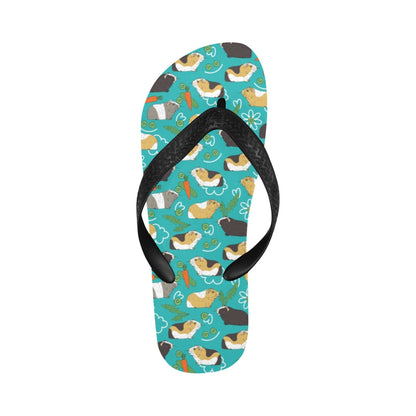 Guinea Pig Print Design LKS402 Flip Flops