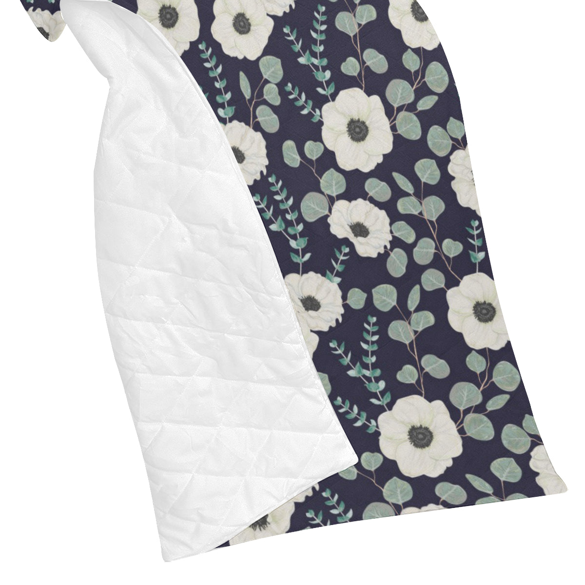 Anemone Pattern Print Design AM01 Premium Quilt
