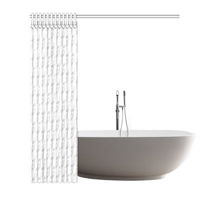Brain cancer Pattern Print Design 02 Shower Curtain
