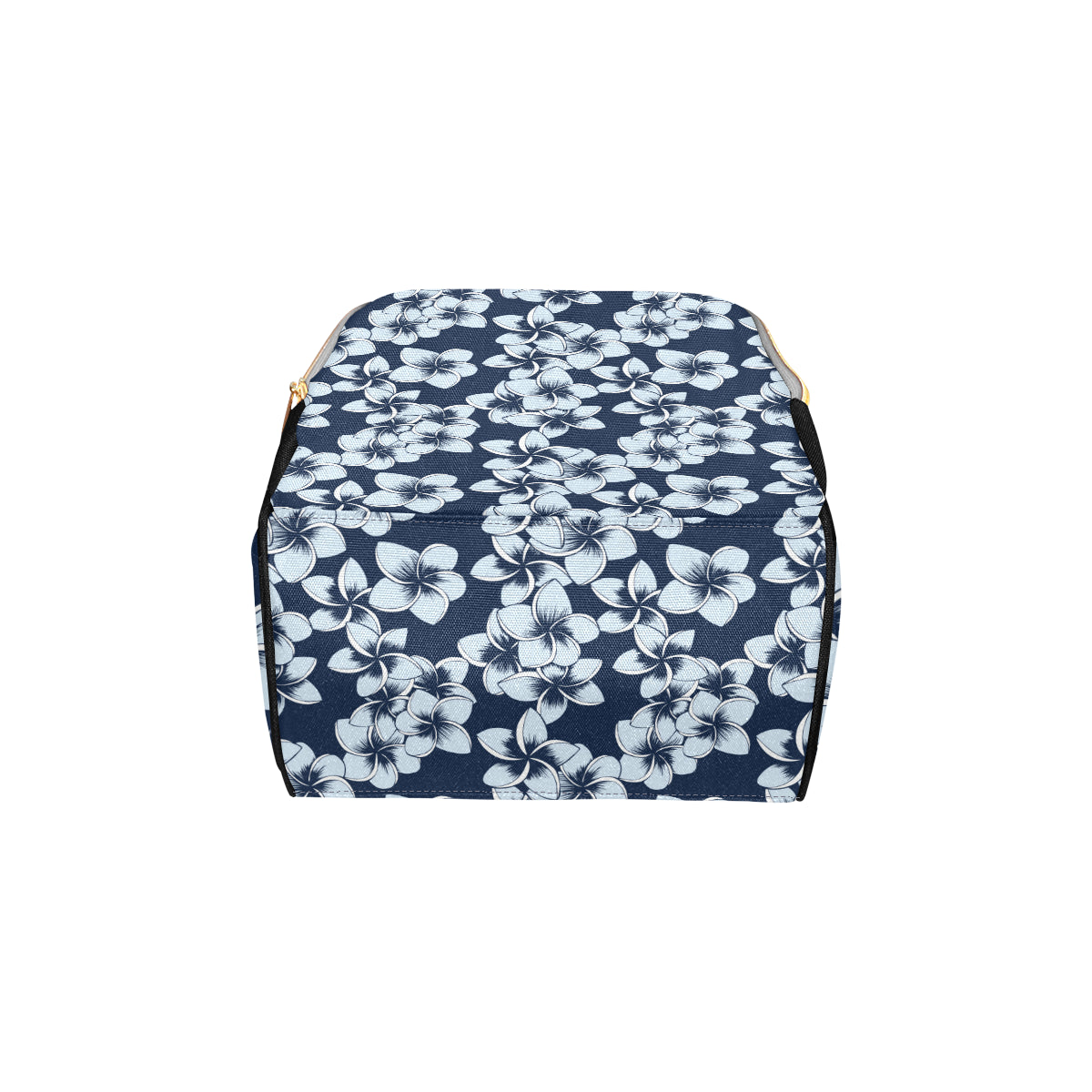 Plumeria Pattern Print Design A02 Diaper Bag Backpack