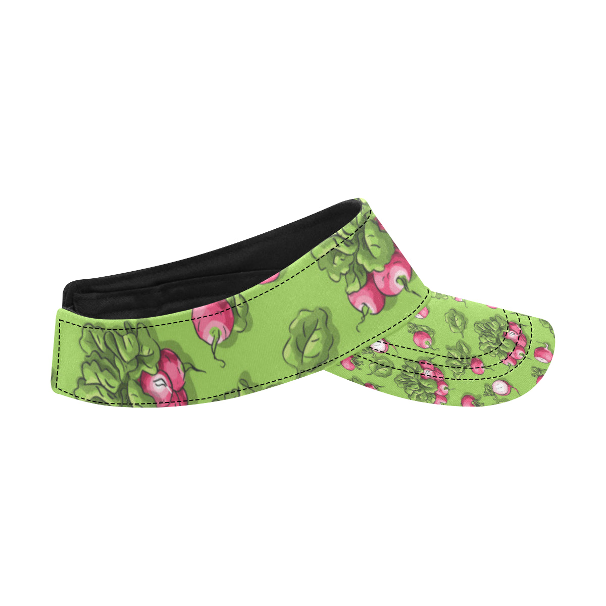 Radish Pattern Print Design A05 Unisex Sun Visor