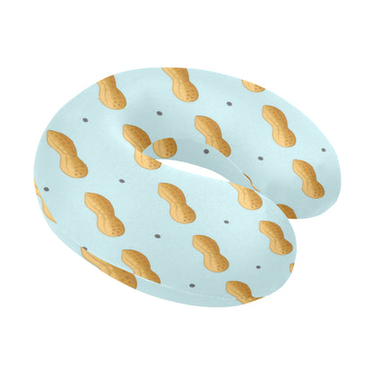 Peanut Pattern Print Design A03 U-Shaped Travel Neck Pillow
