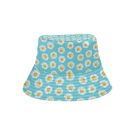 Daisy Pattern Print Design DS03 Unisex Bucket Hat