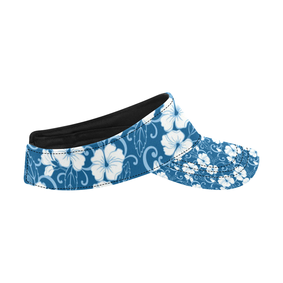 Hibiscus Pattern Print Design HB03 Unisex Sun Visor