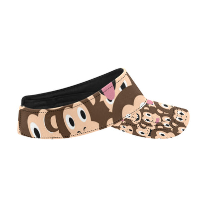 Emoji Monkey Print Pattern Unisex Sun Visor