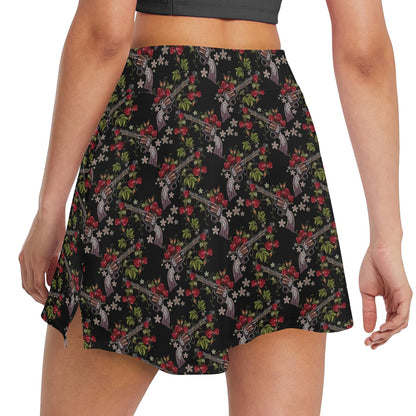 Western Design 17" Golf & Pickleball Skort with Pockets