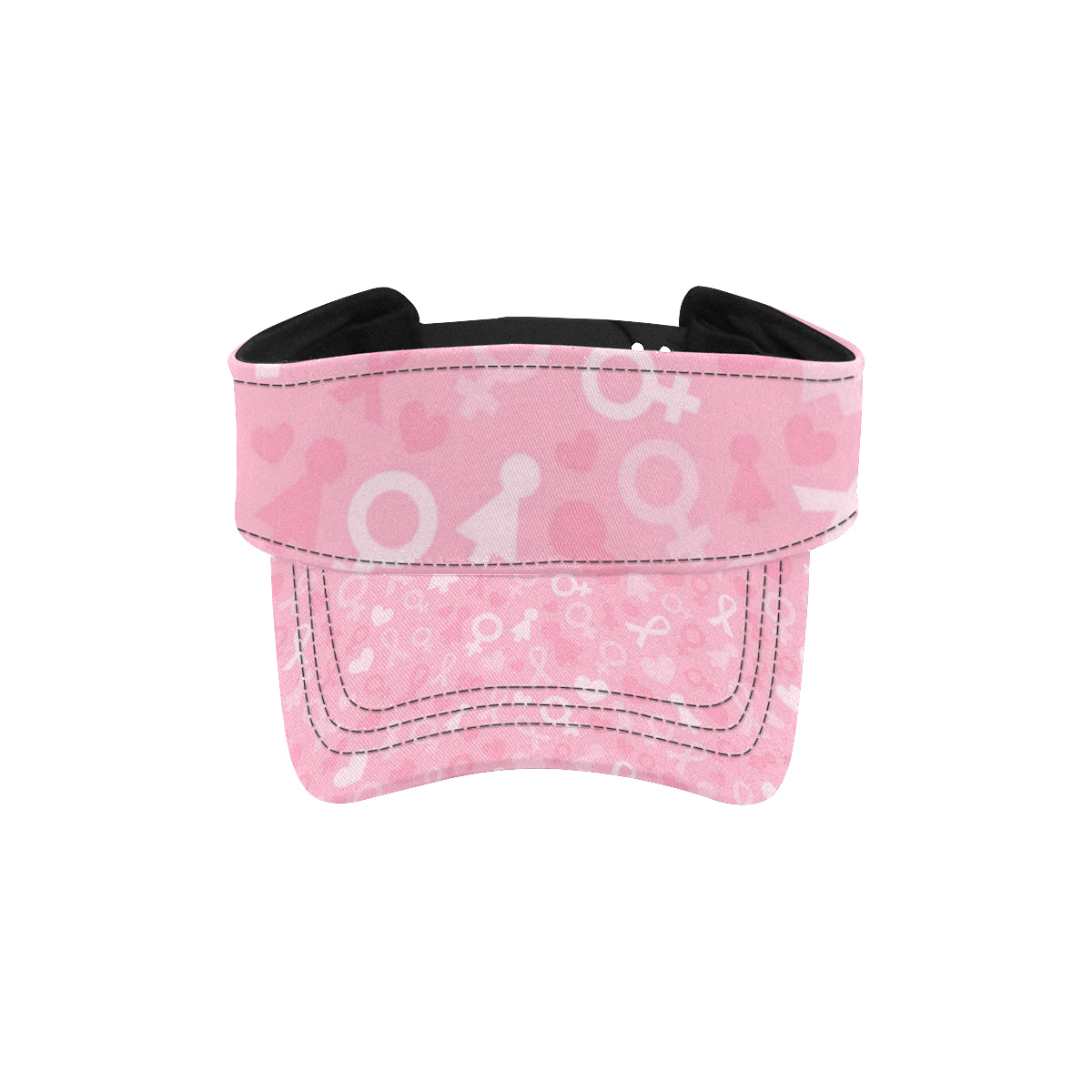 Breast cancer Pattern Print Design 01 Unisex Sun Visor