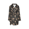 Mummy Print Design LKS302 Women's Fleece Robe